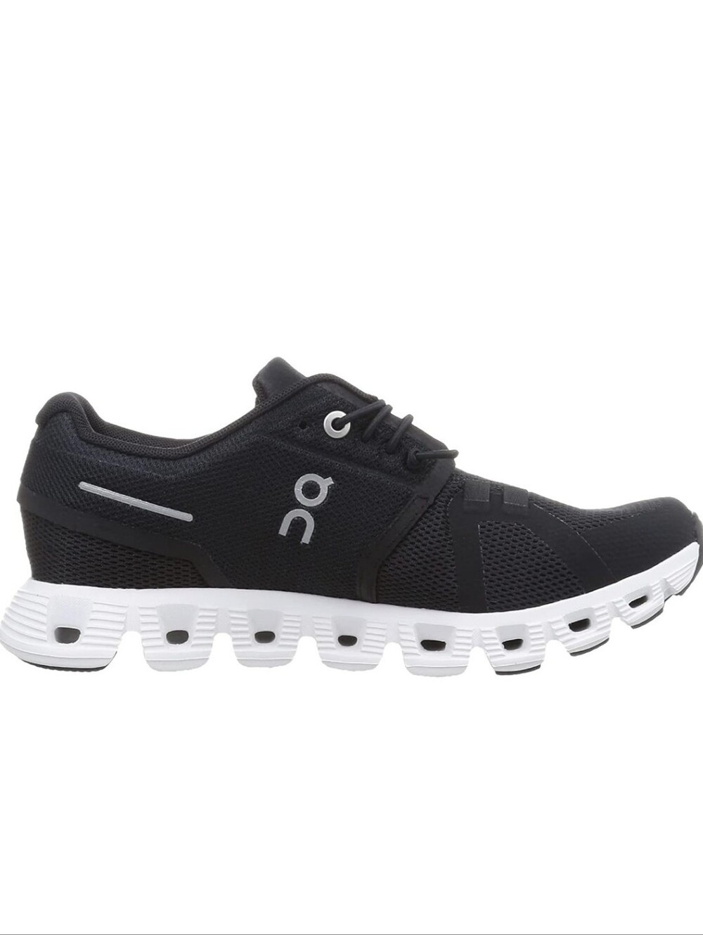 On Men's Cloud 5 Sneakers Black/White Running Casual Size 9.5 - Picture 2 of 10